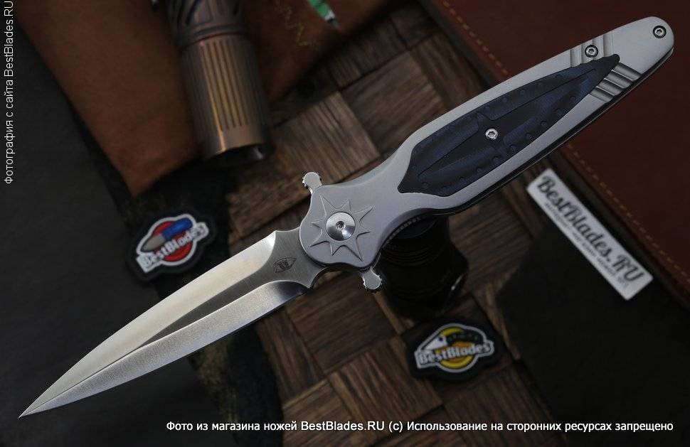 фото Складной нож reptilian магистр s35vn