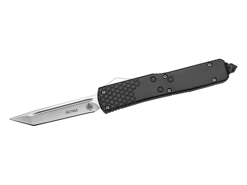 Автоматический складной нож MA287 (фронтальный), сталь 420, рукоять сталь