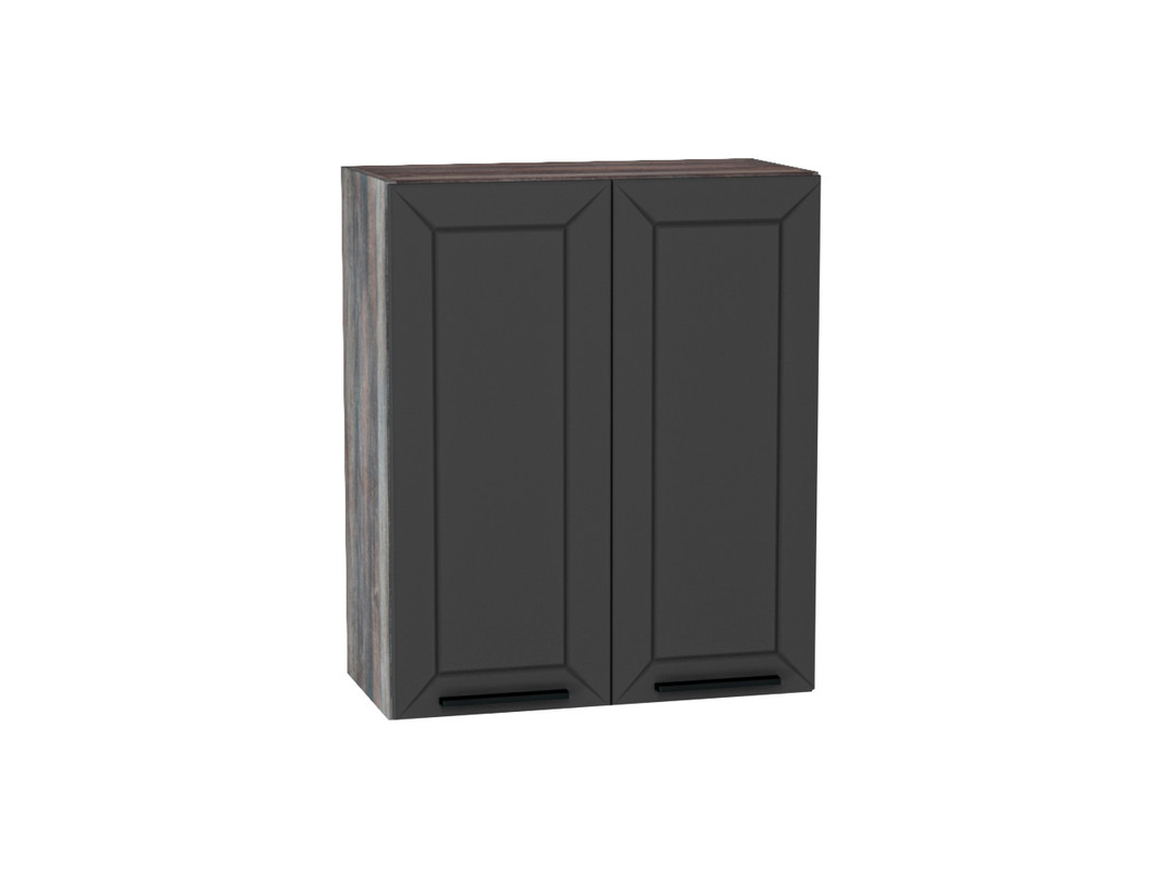 

Навесной шкаф 600 с 2-мя дверцами МС Глетчер Сурская мебель МДФ Дуб Кальяри/Маренго Ф40, Коричневый;серый, Глетчер