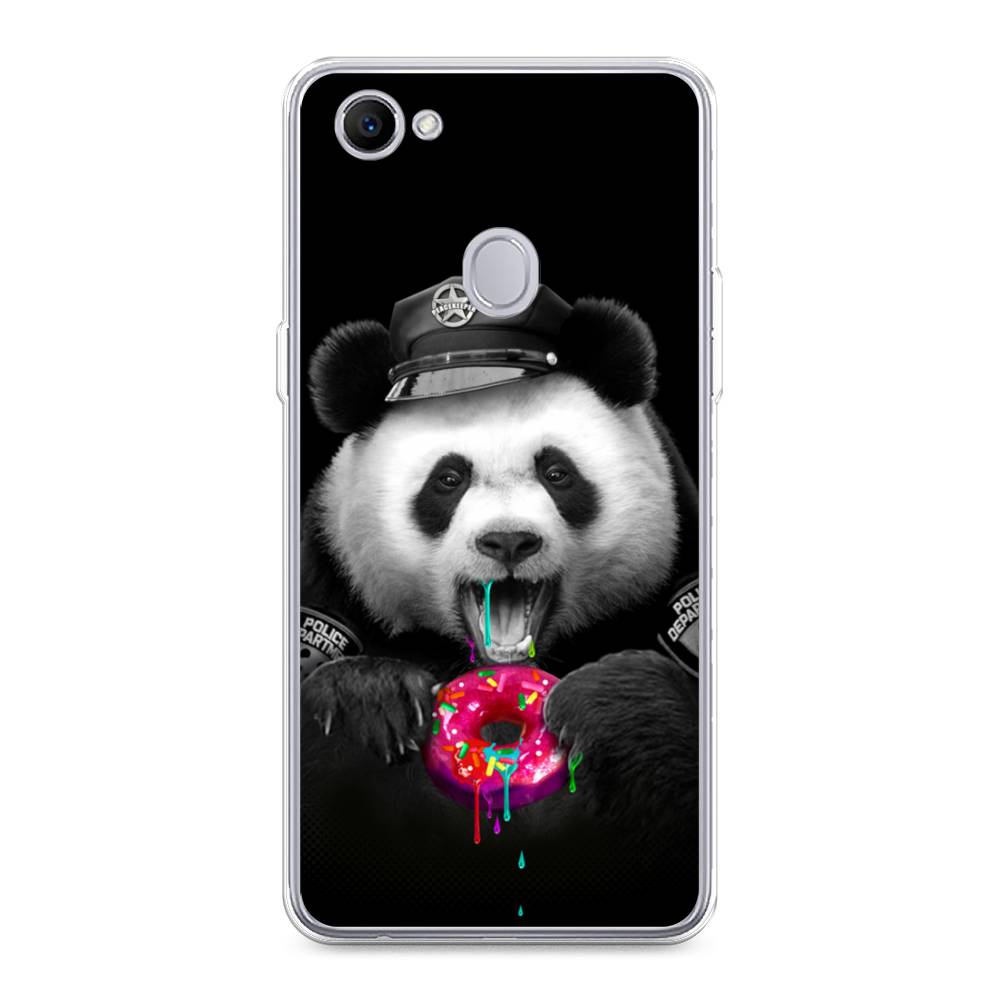 

Чехол Awog на Oppo F7 "Панда police", Разноцветный, 250350-2