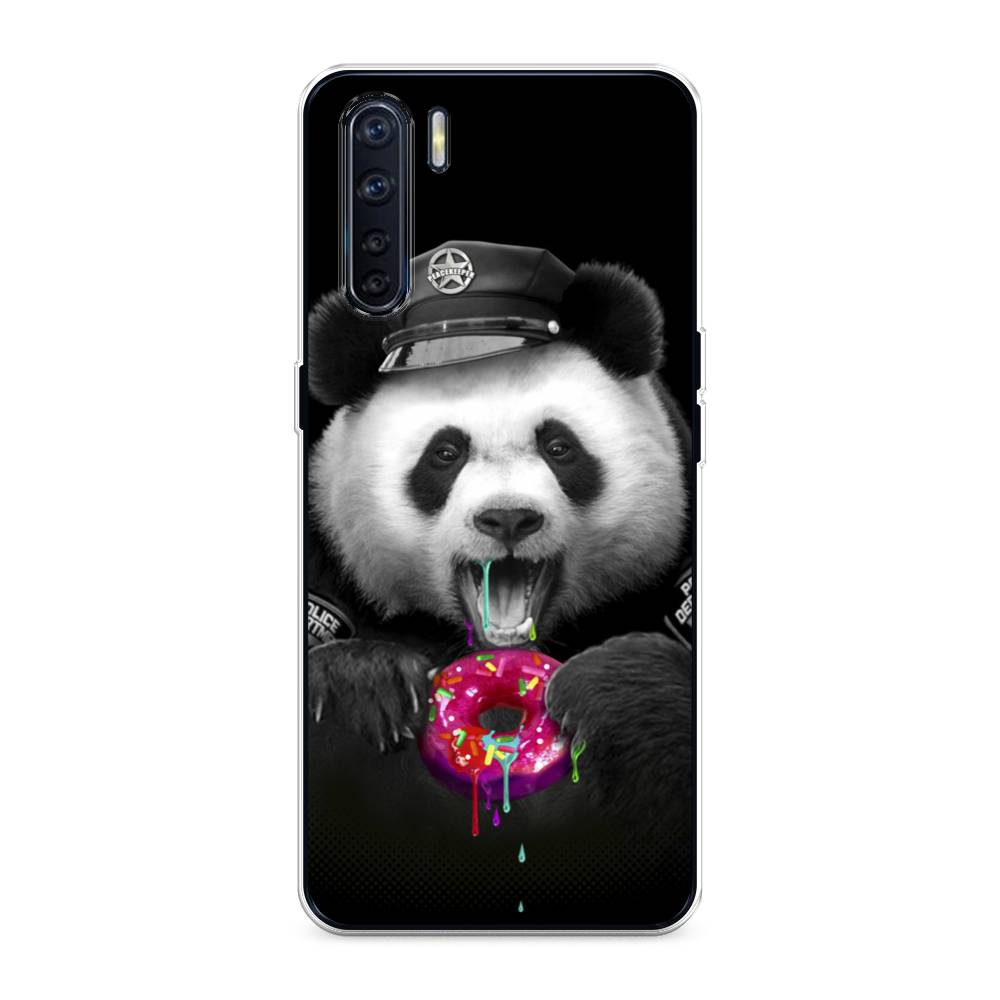

Чехол Awog на Oppo A91/Reno 3 "Панда police", Разноцветный, 254250-2