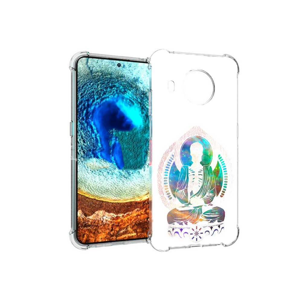 

Чехол MyPads Tocco для Nokia X20 умный скелет (PT159436.101.653), Прозрачный, Tocco