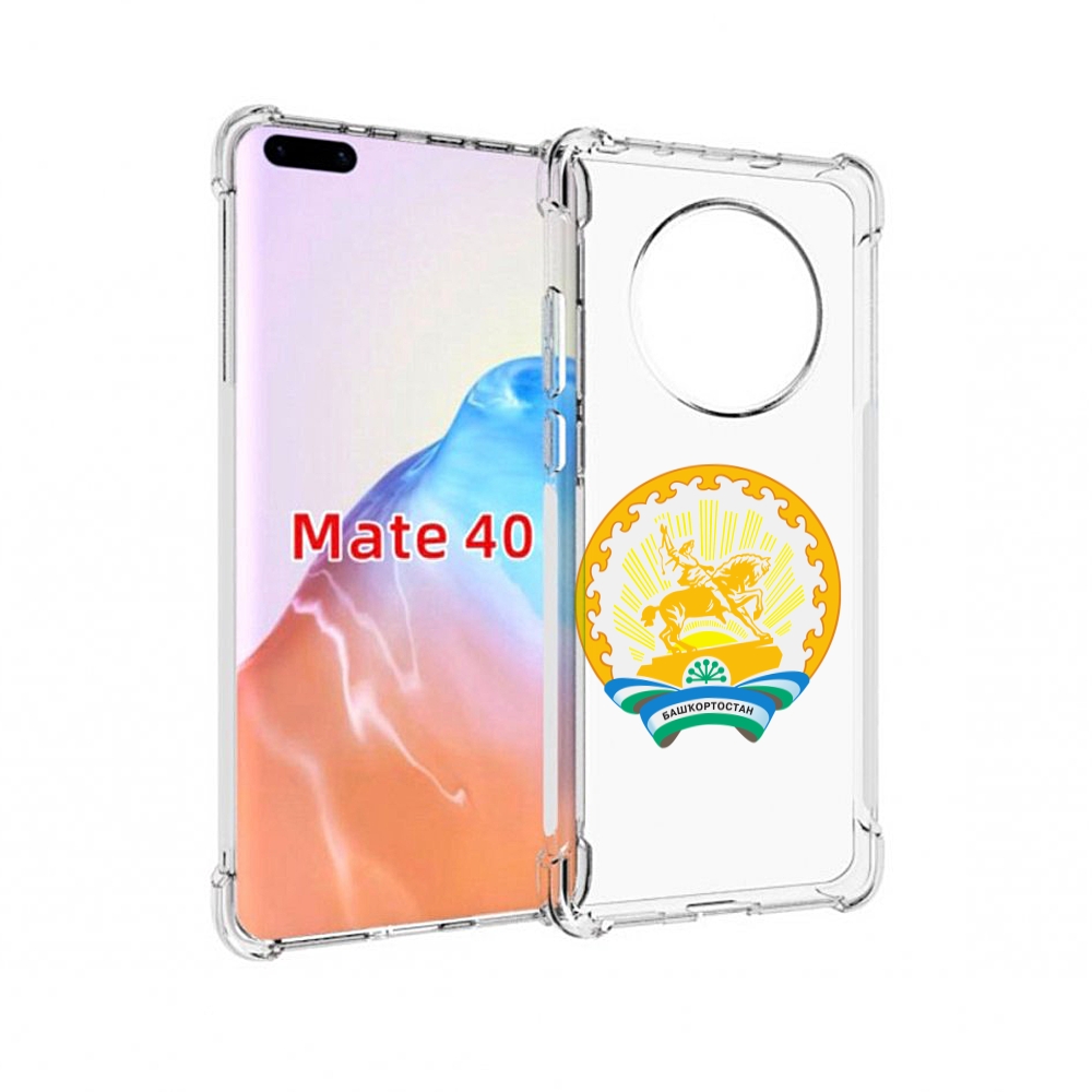 

Чехол MyPads Tocco для Huawei Mate 40 герб-башкортостан-уфа, Прозрачный, Tocco