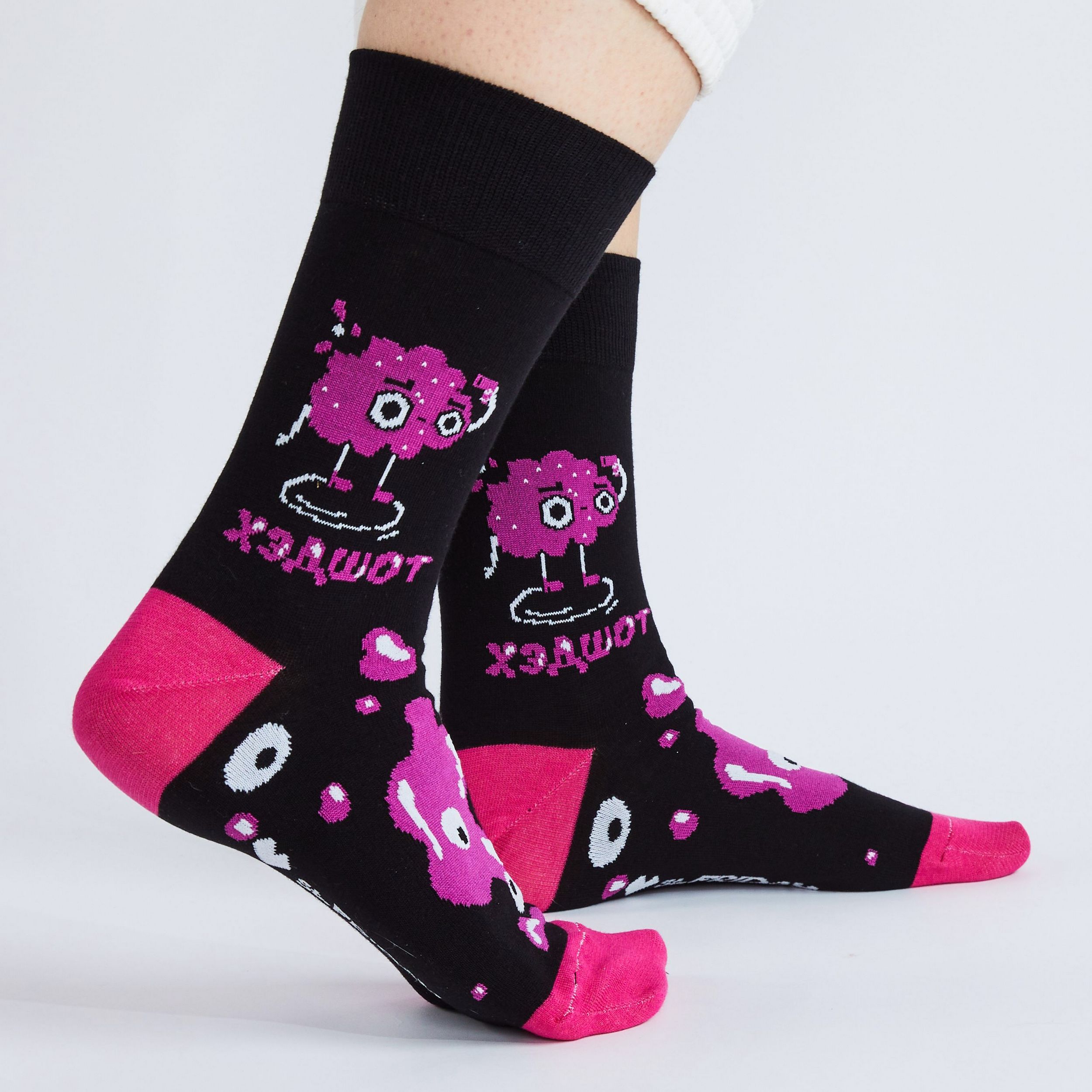 

Носки мужские St. Friday Socks cyber22-1194-19-17-02 черные 42-46, cyber22-1194-19-17-02