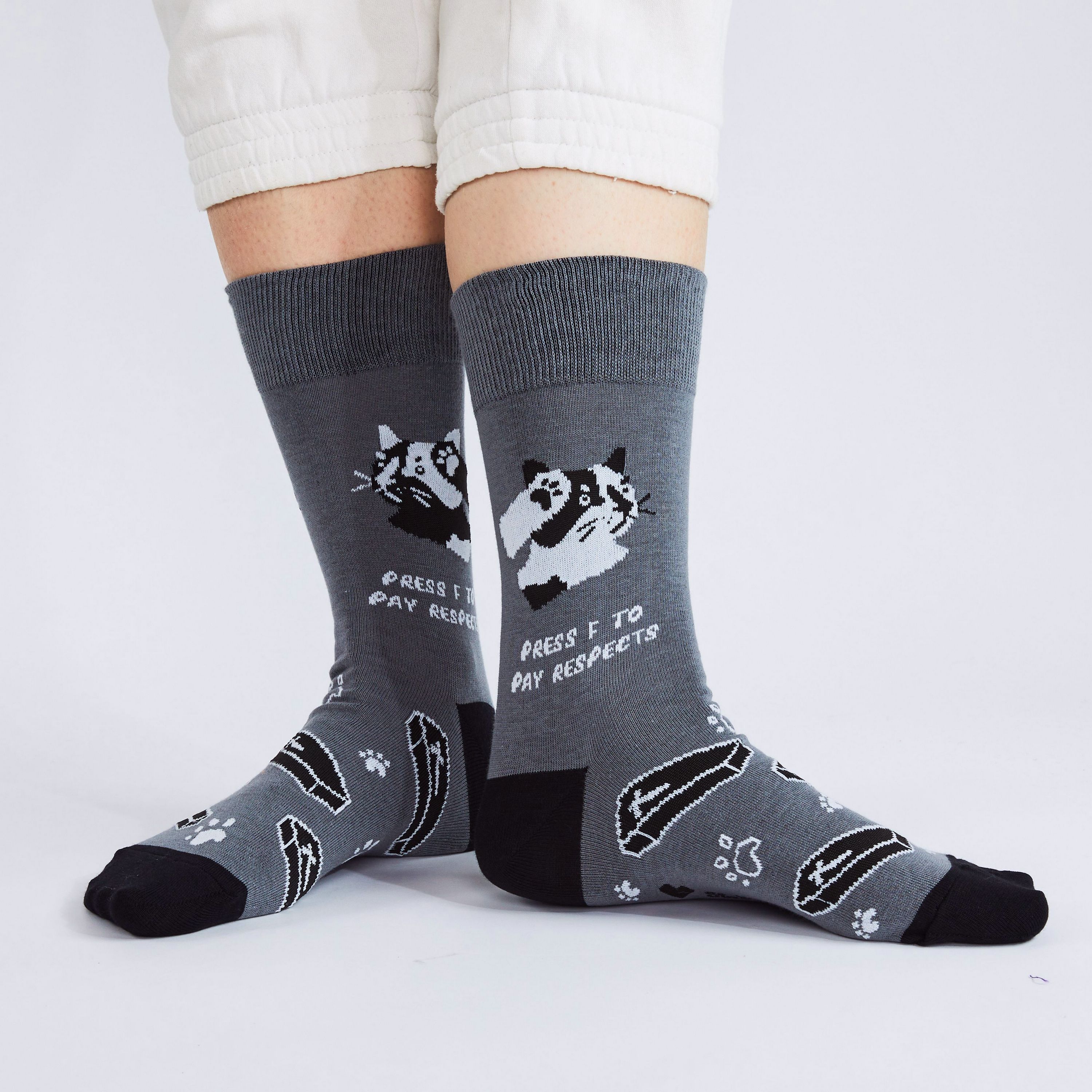 

Носки мужские St. Friday Socks cyber22-1193-14-19-02 серые 42-46, cyber22-1193-14-19-02