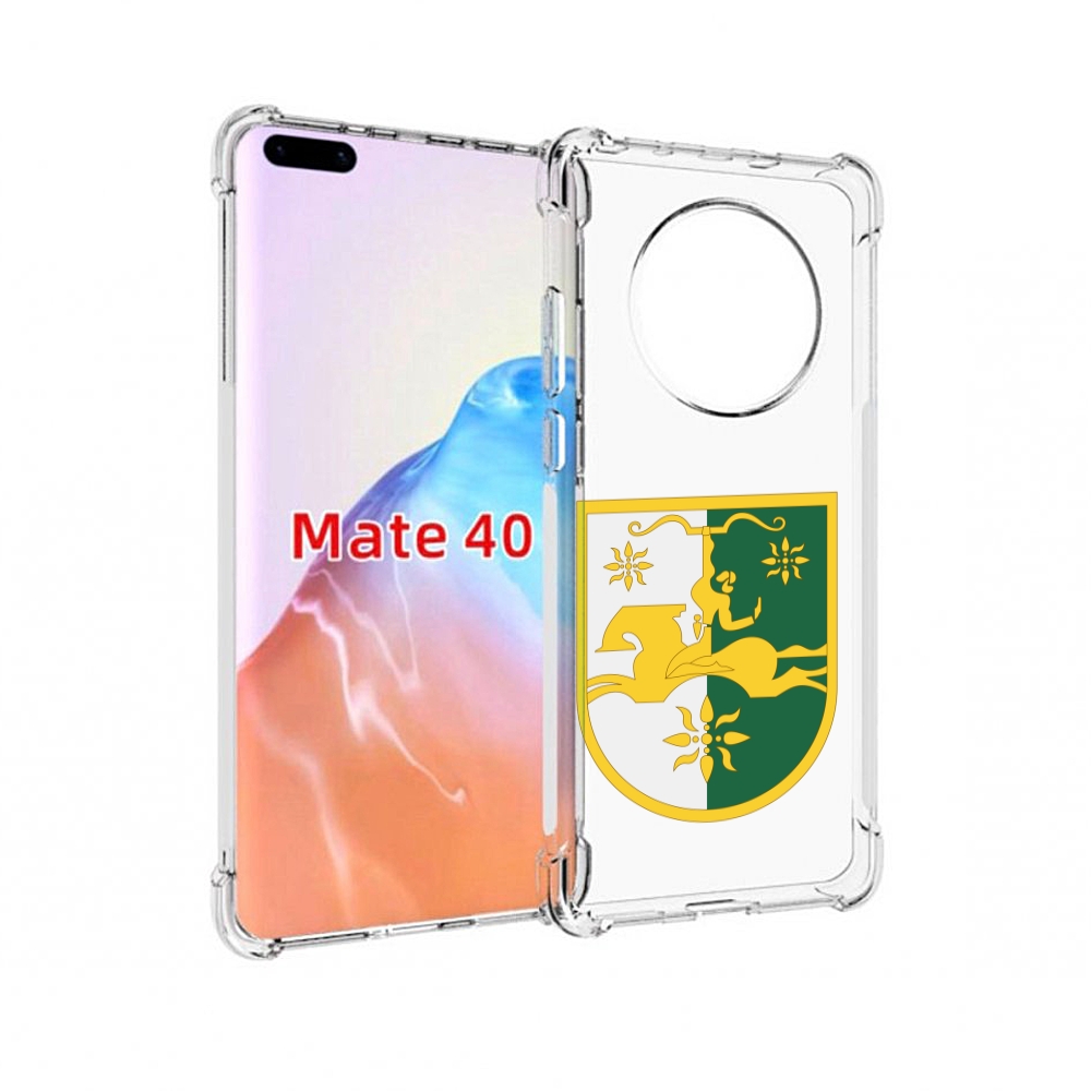 

Чехол MyPads Tocco для Huawei Mate 40 герб-абхазии, Прозрачный, Tocco