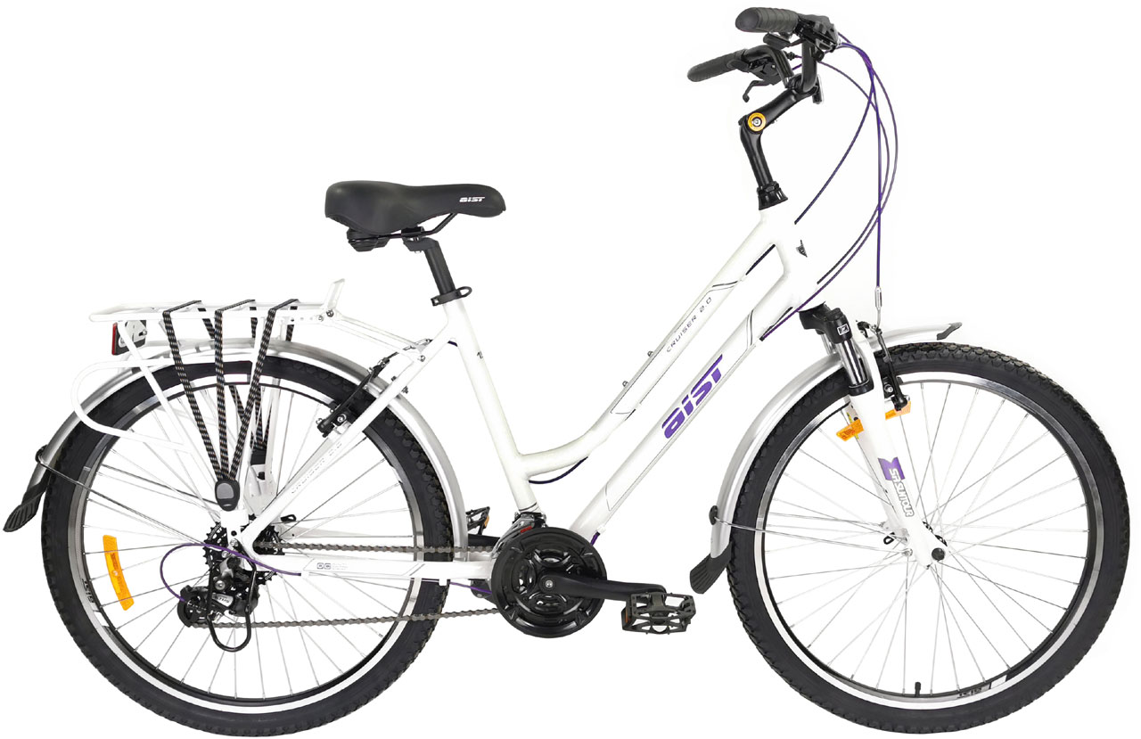 

Велосипед AIST Cruiser 2.0 W 26 2022 13.5 белый