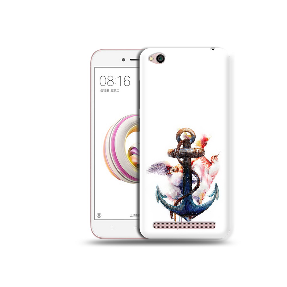 

Чехол MyPads Tocco для Xiaomi Redmi 5A якорь с птицами (PT227197.319.703), Прозрачный, Tocco