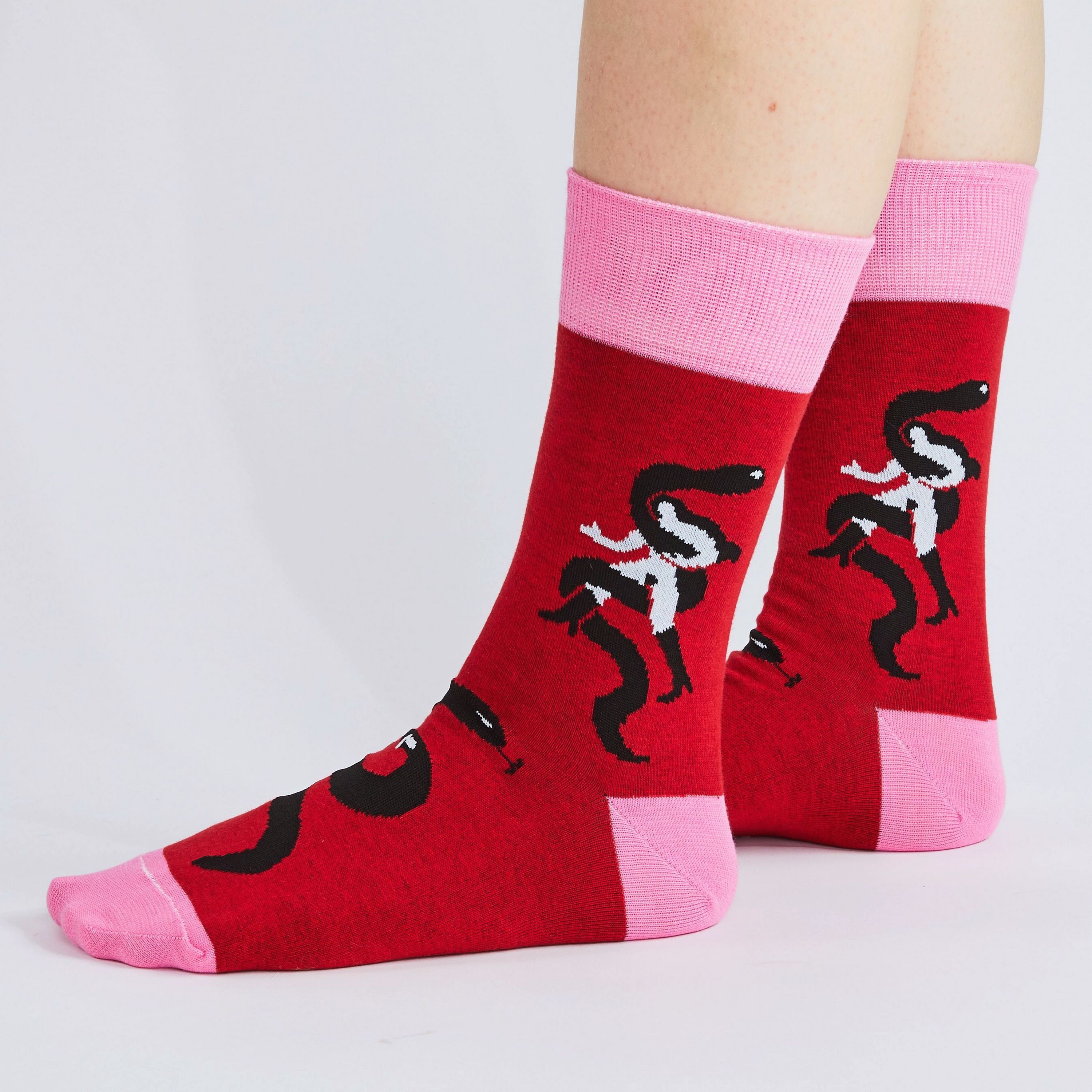 Носки мужские St. Friday Socks 8322-1172-11-17-19-02 красные 34-37