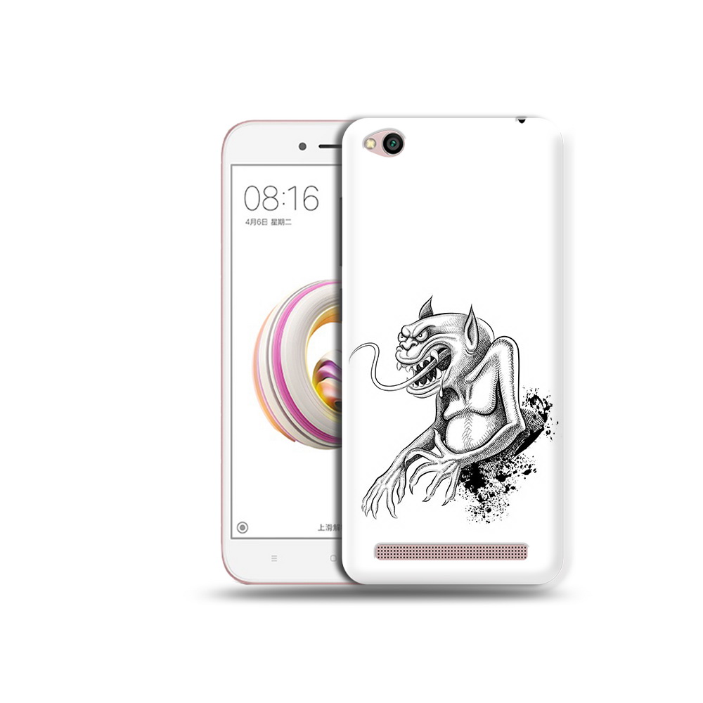 

Чехол MyPads Tocco для Xiaomi Redmi 5A чорт (PT227197.319.692), Прозрачный, Tocco