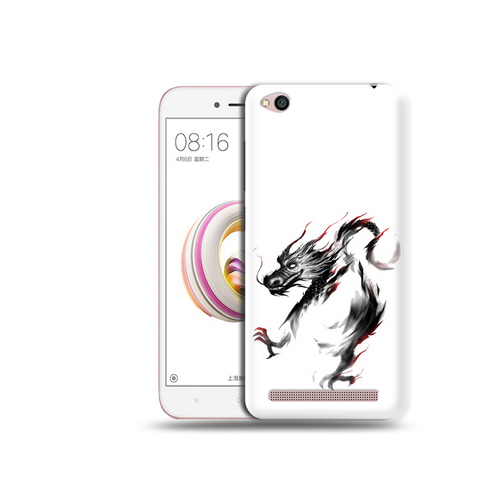 

Чехол MyPads Tocco для Xiaomi Redmi 5A черный дракон (PT227197.319.690), Прозрачный, Tocco