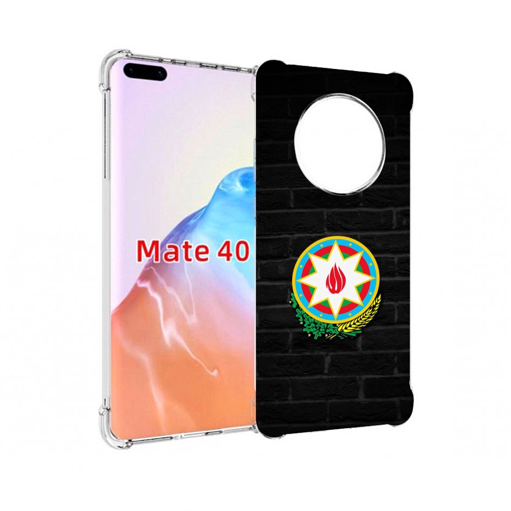 

Чехол MyPads Tocco для Huawei Mate 40 герб азербаиджана, Прозрачный, Tocco