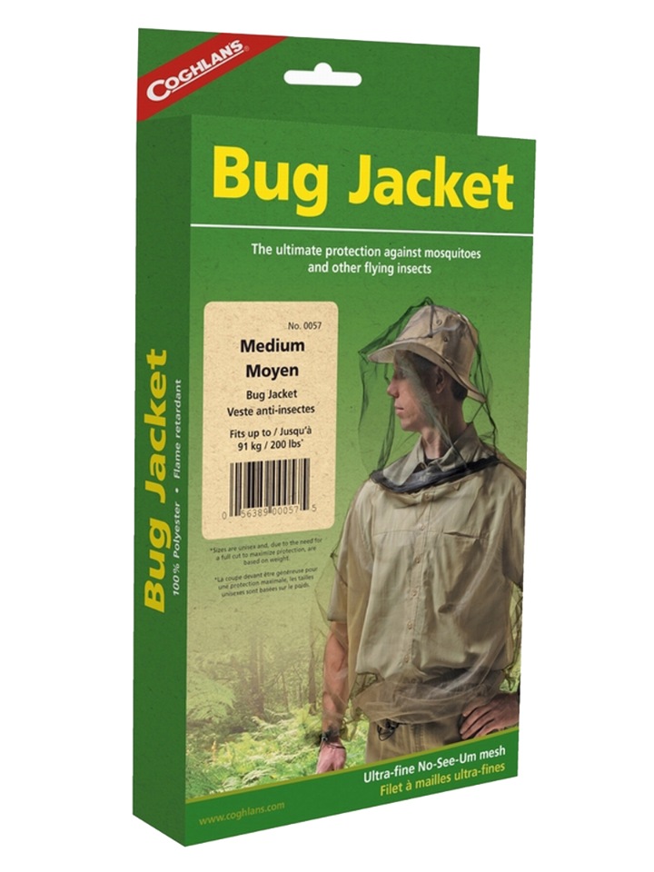 COGHLAN'S Куртка против насекомых размер, черный, полиэстер  - купить