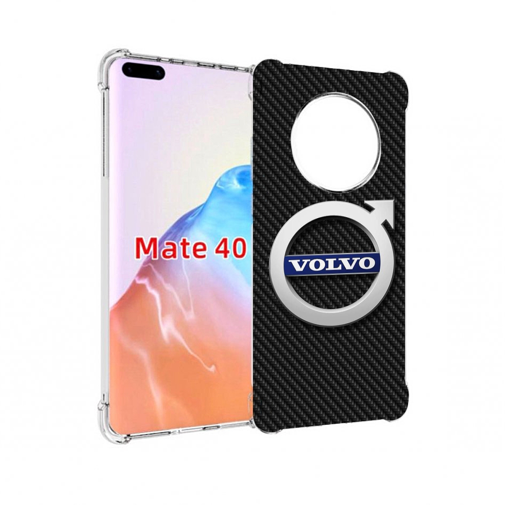 

Чехол MyPads Tocco для Huawei Mate 40 volvo 3, Прозрачный, Tocco