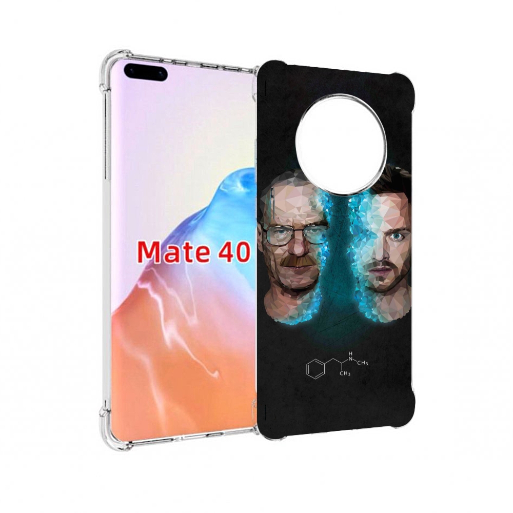 

Чехол MyPads Tocco для Huawei Mate 40 во-все-тяжкие, Прозрачный, Tocco