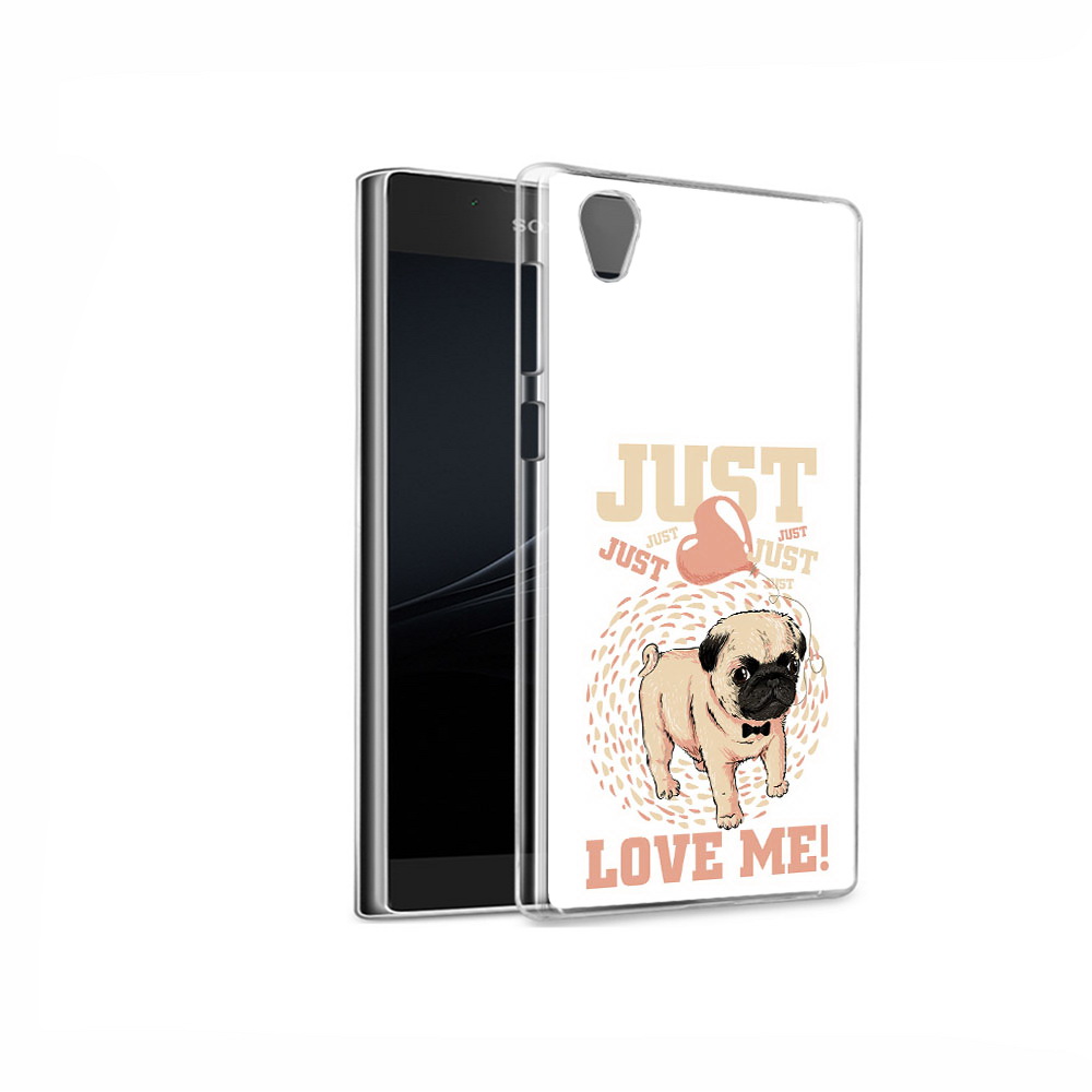 

Чехол MyPads Tocco для Sony Xperia L1 Люби меня (PT66853.250.109), Прозрачный, Tocco