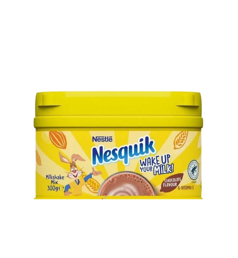 Какао-напиток Nestle растворимый Nesquik Powder Chocolate со вкусом шоколада, 300 г