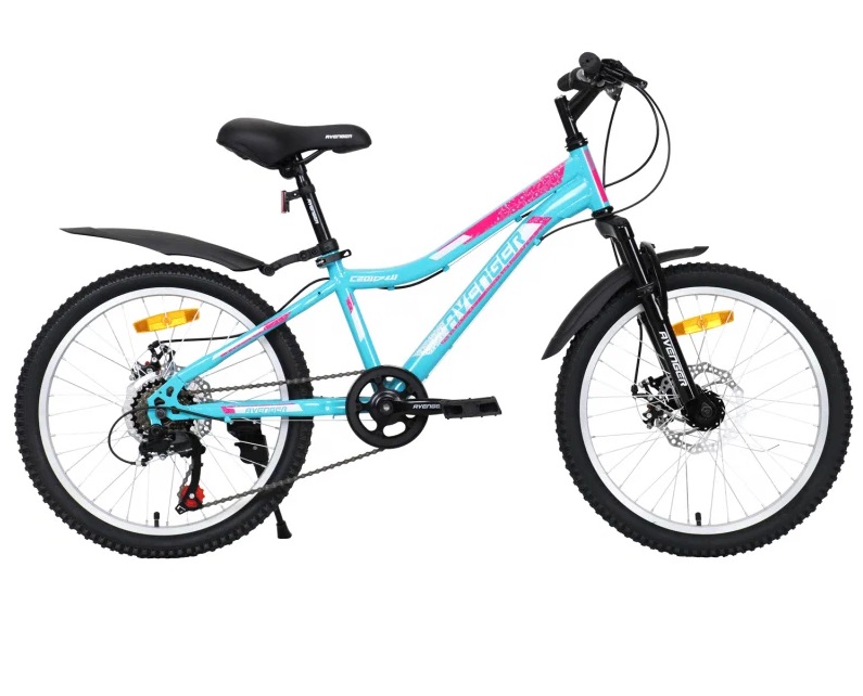 Велосипед 20 Avenger C201dw зеленыйрозовый 11 C201dw-gnpn-1121 2286000₽