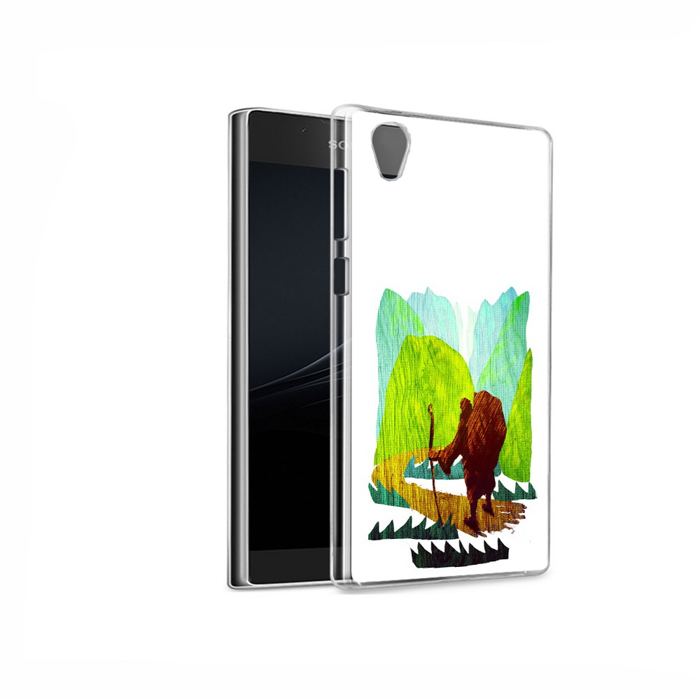 

Чехол MyPads Tocco для Sony Xperia L1 Лесная тропа (PT66853.250.106), Прозрачный, Tocco