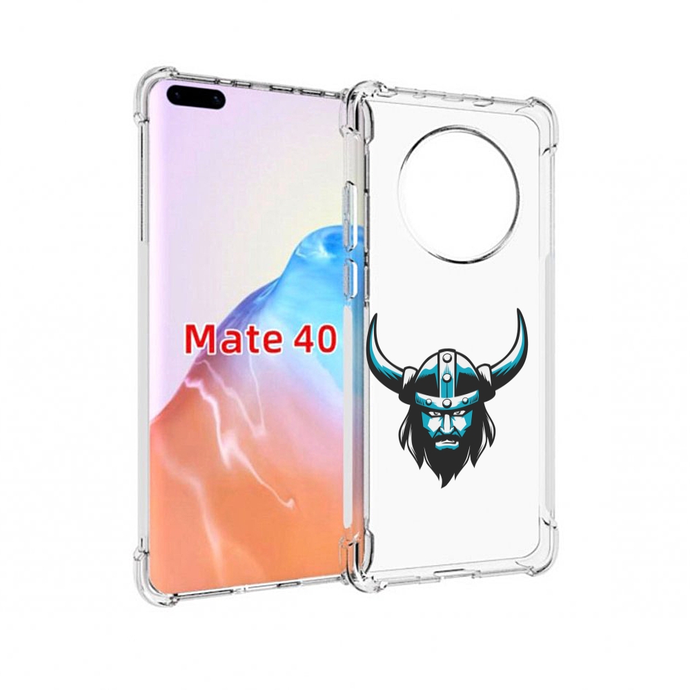 

Чехол MyPads Tocco для Huawei Mate 40 викинг, Прозрачный, Tocco