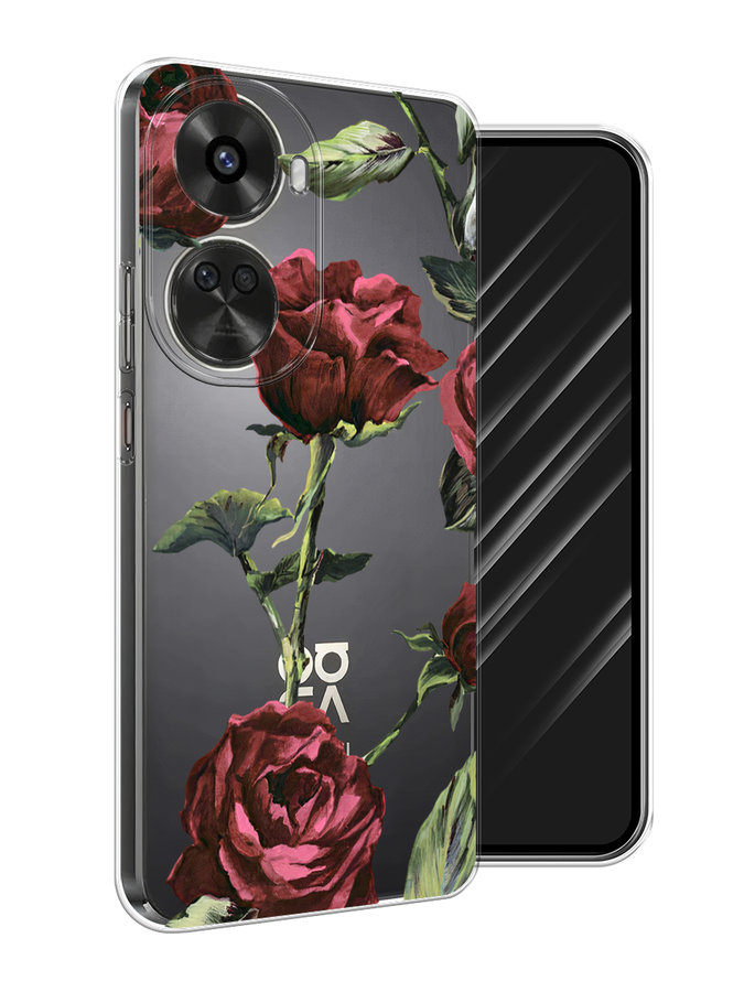 

Чехол Awog на Huawei Nova 11 SE "Бордовые розы фон", Бордовый, 6122650-1