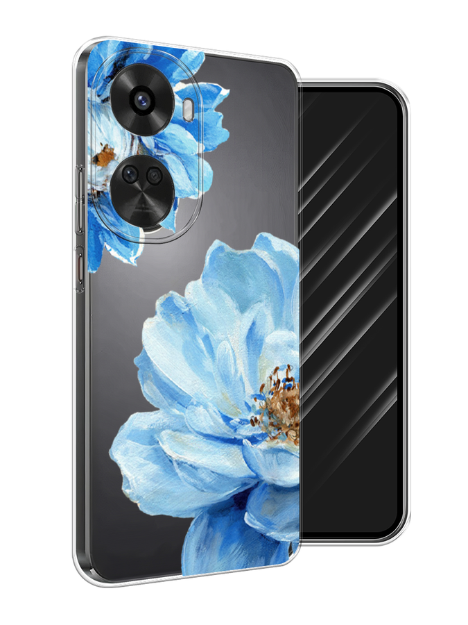 

Чехол Awog на Huawei Nova 11 SE "Голубые клематисы", Голубой, 6122650-1