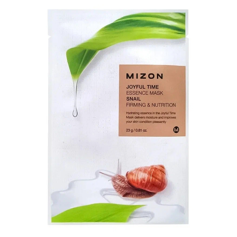 Маска тканевая Mizon Snail  Joyful Time Essence ahava time to hydrate ночной восстанавливающий крем для нормальной и сухой кожи 50 0
