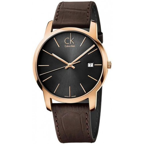 Наручные часы мужские Calvin Klein K2G2G6G3 коричневые