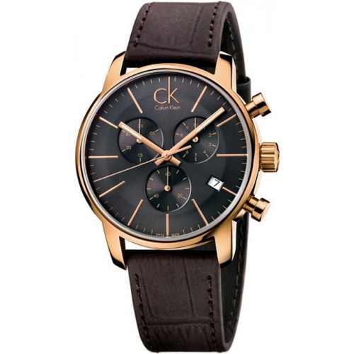 Наручные часы мужские Calvin Klein K2G276G3 коричневые