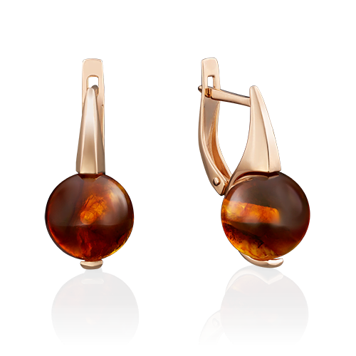 

Серьги из красного золота с янтарем PLATINA jewelry 02-3855-00-271-1110-46_0, 02-3855-00-271-1110-46_0