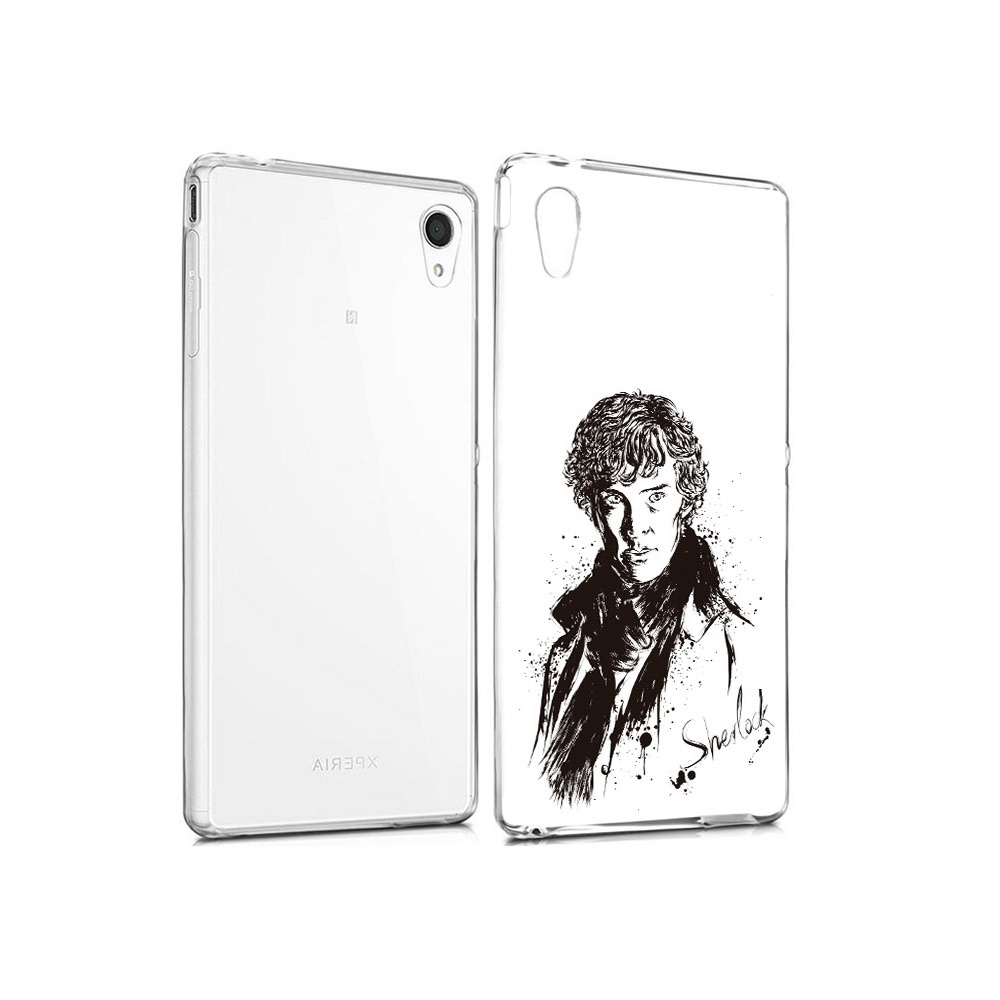 

Чехол MyPads Tocco для Sony Xperia M4 Aqua шерлок холмс портрет (PT41841.249.698), Прозрачный, Tocco