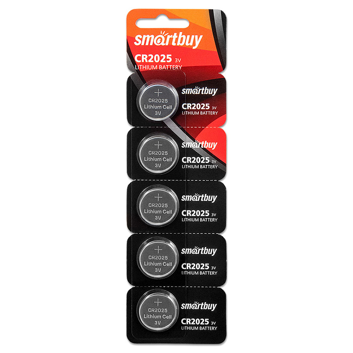

Батарейка Cr 2025 Smartbuy 5 Шт Smartbuy арт. 68973