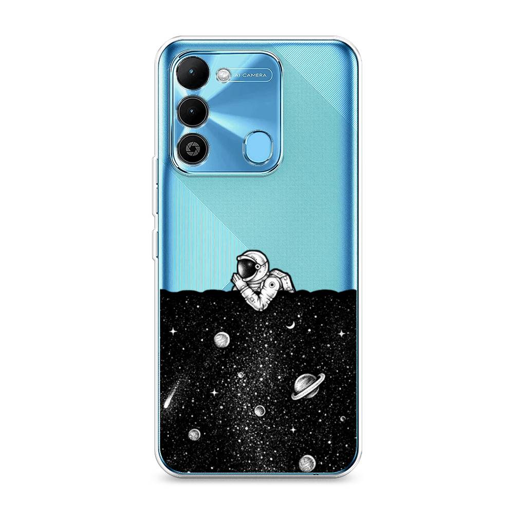 

Чехол Awog на Tecno Spark 9 / Техно Спарк 9 "Космический сон", Серый, 302850-4