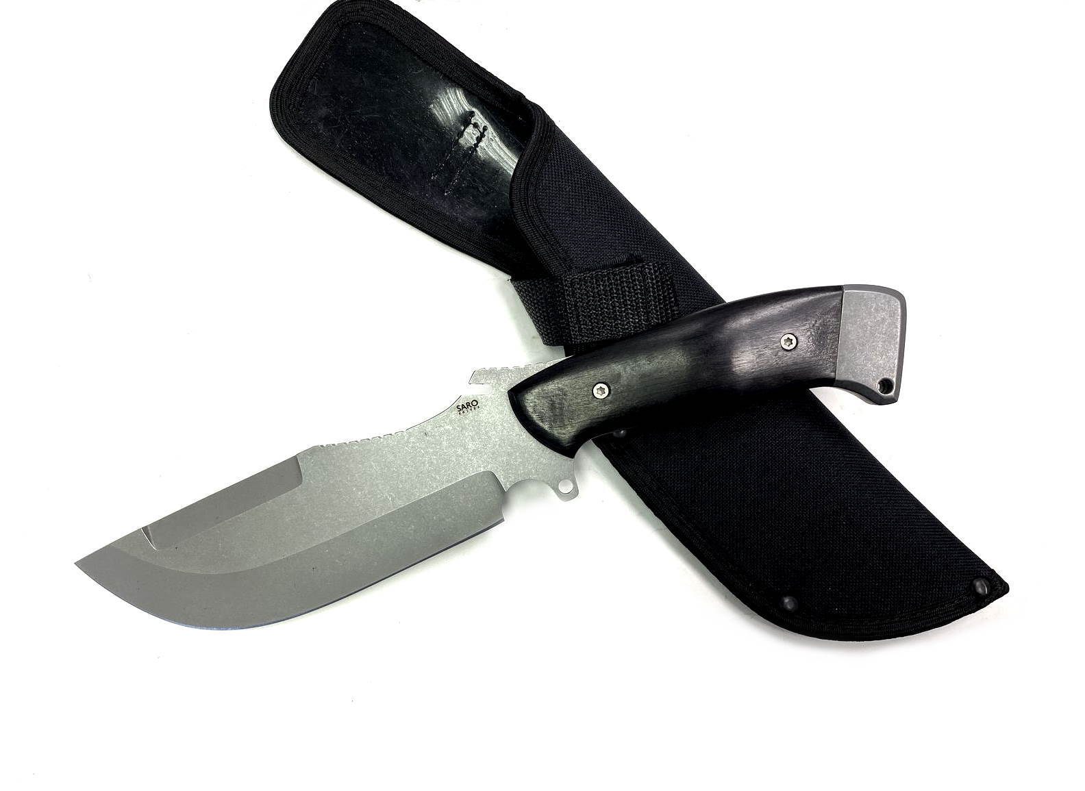 Нож SARO Ворон, сталь 65х13, дерево