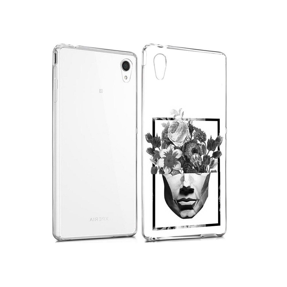

Чехол MyPads Tocco для Sony Xperia M4 Aqua черно белая ваза в абстракции (PT41841.249.678), Прозрачный, Tocco