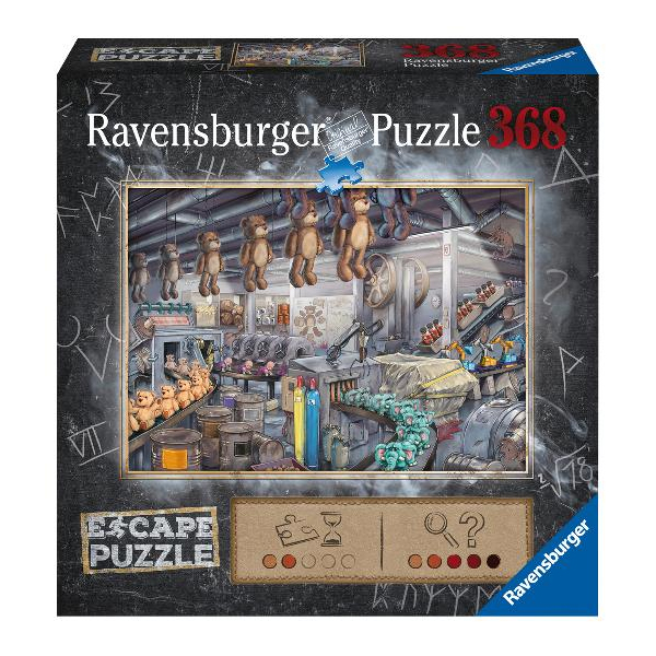 

Пазл-квест Ravensburger Фабрика игрушек, 368 эл., R16531