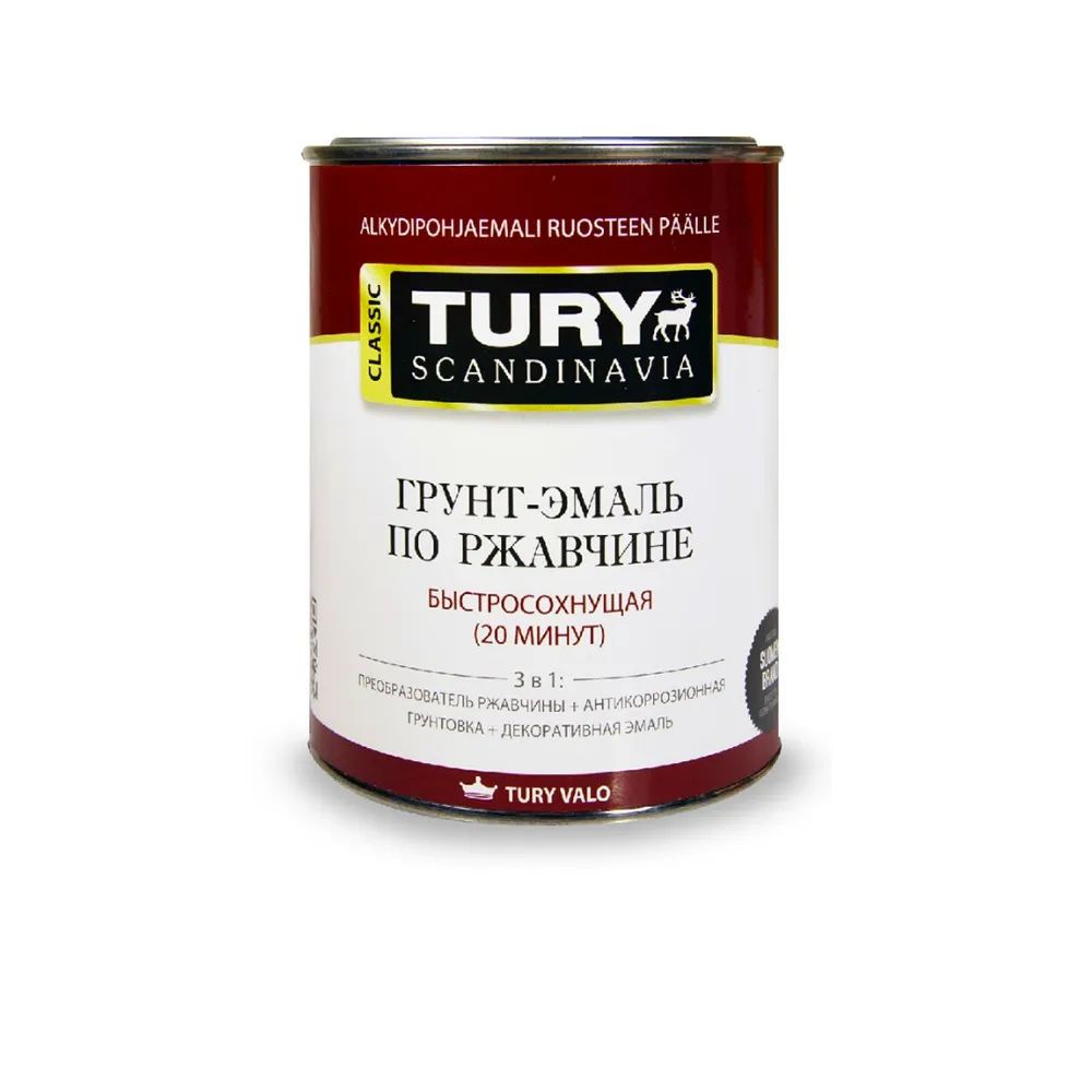 

Эмаль Tury GRUNT T1-00007176, Желтый, GRUNT