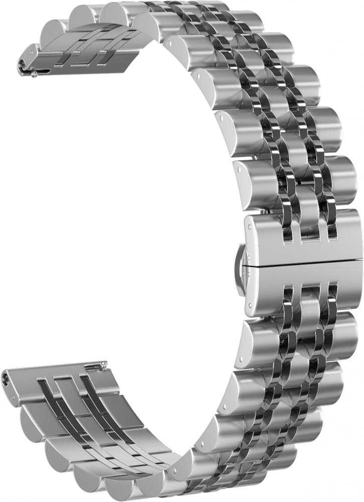 

Ремешок металлический GSMIN Elegy 22 для Amazfit Stratos (Серебристый)