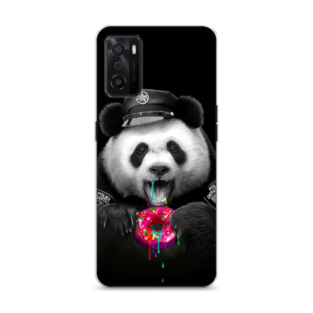 

Чехол Awog на Oppo A55s 5G "Панда police", Разноцветный, 2510150-2
