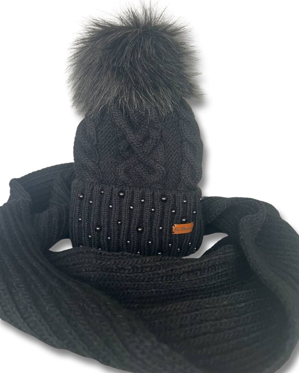 

Шапка детская lA Charme Ч5456, Черный, 54-56, 1 шт, Ч5456