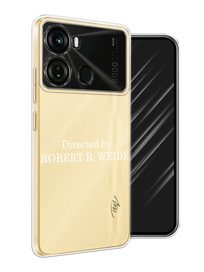

Чехол Awog на Itel P40 "Robert B Weide", Прозрачный, 3201350-1