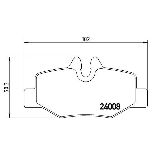 фото Колодки тормозные mercedes vito/viano дисковые trialli pf 4066