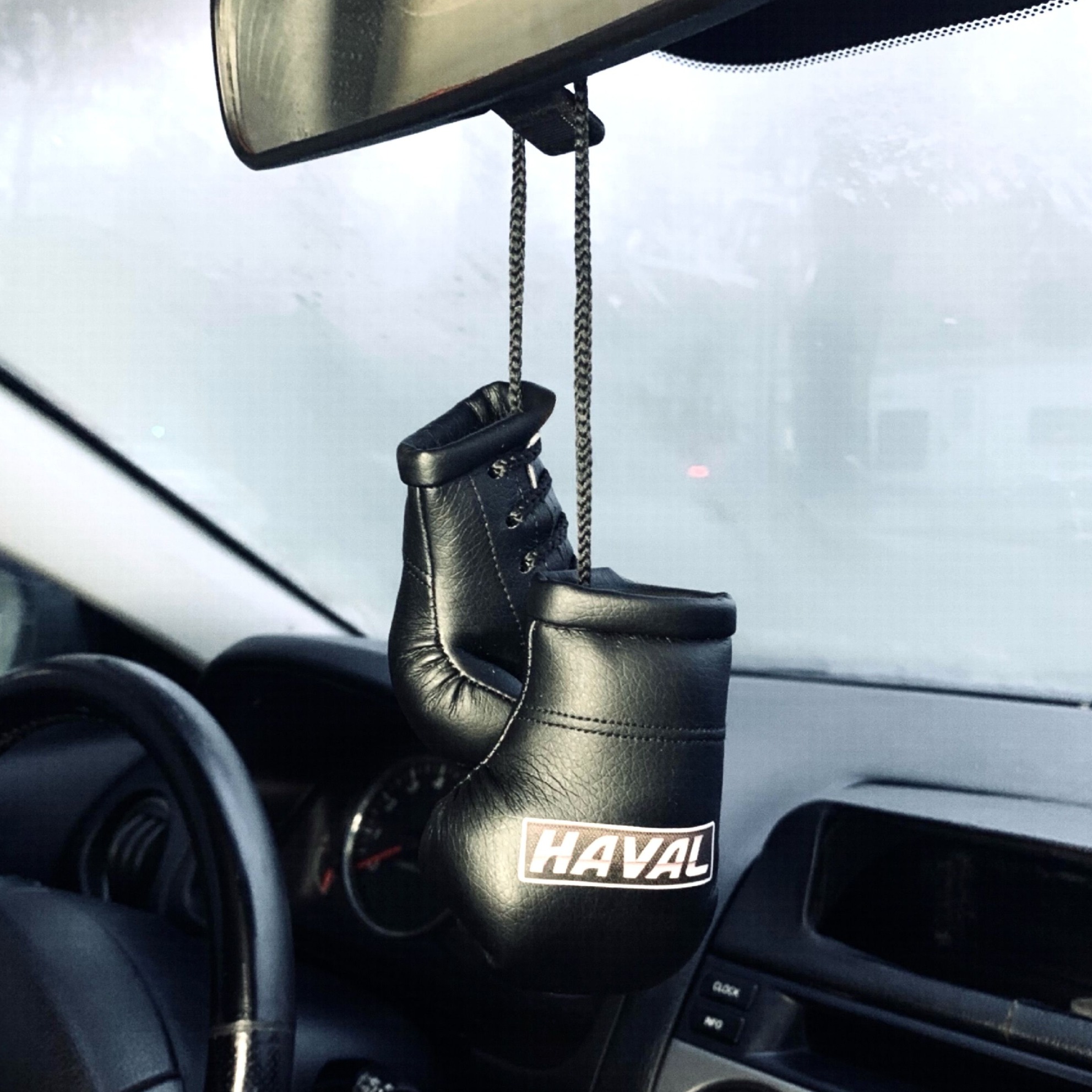 

Брелок автомобильный Перчатки боксерские с логотипом Haval, Перчатки