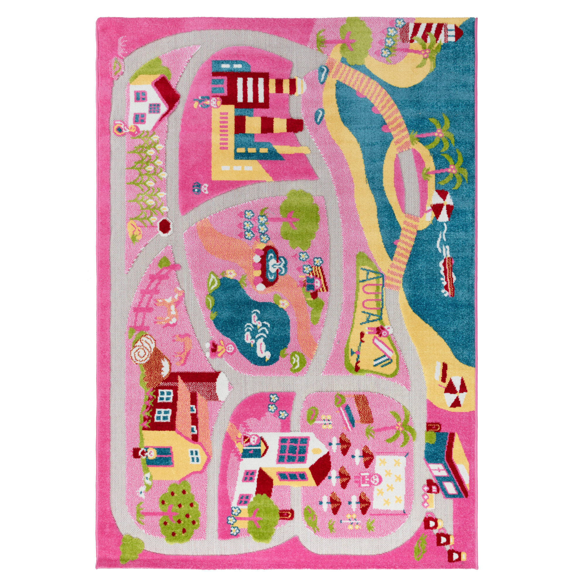 

Ковер PLAY RUGS 1.33*1.9 дизайн D781A PINK/CREAM