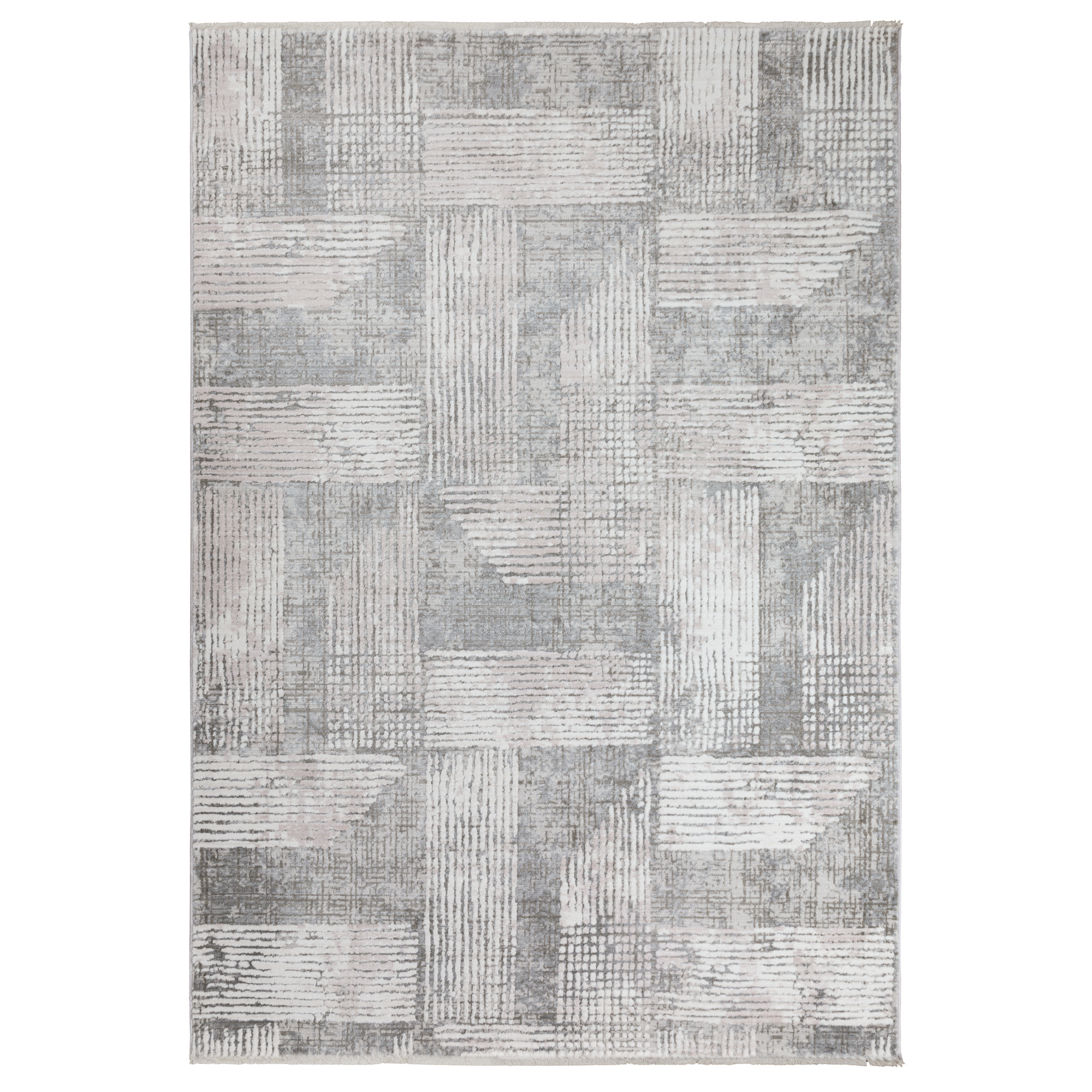 

Ковер OLBIA 1.65*2.4 дизайн B0613A WHITE/GREY