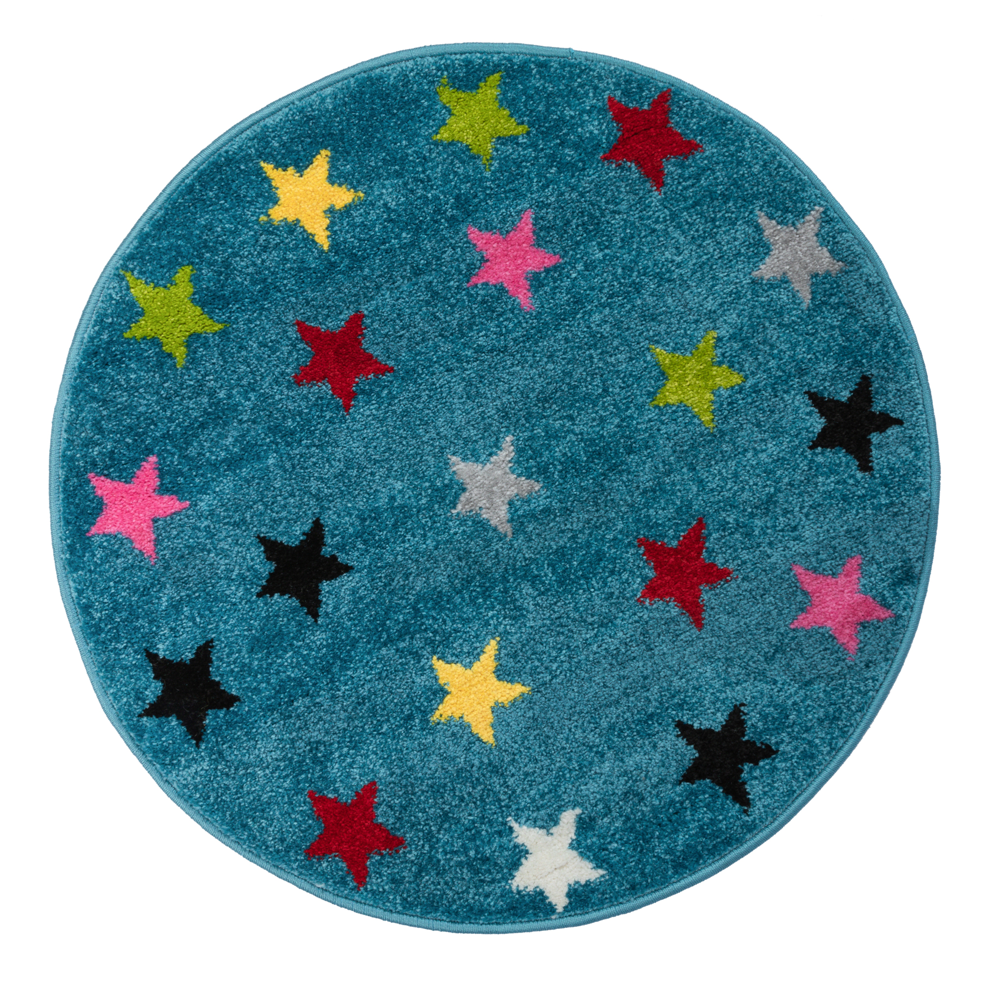 

Ковер COLOR 0.8*0.8 дизайн B121A BLUE/BLUE