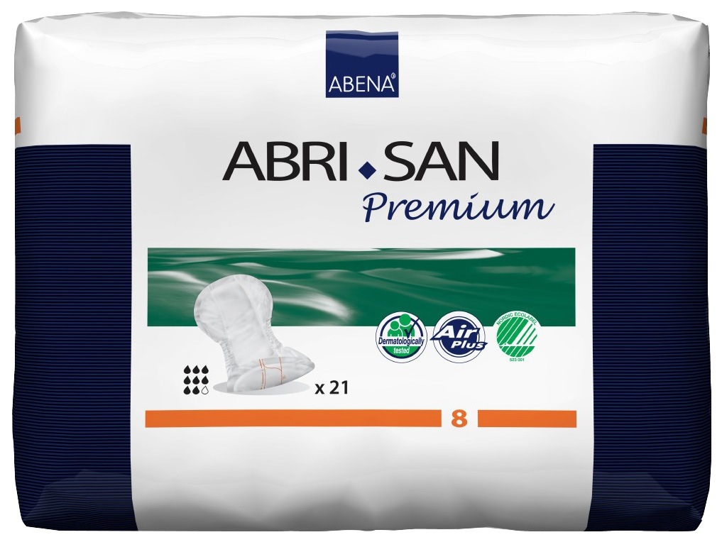 

Урологические прокладки Abena Abri-San 8 Premium тяжелая степень недержания 21 шт.