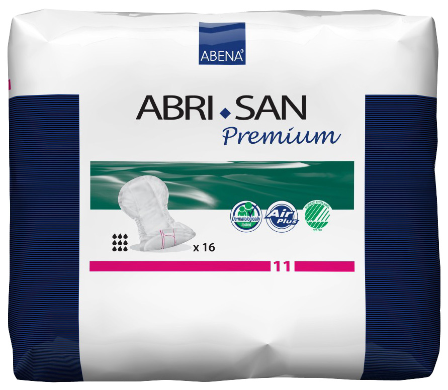 Купить Урологические прокладки Abena Abri-San 11 Premium тяжелая степень недержания 16 шт.