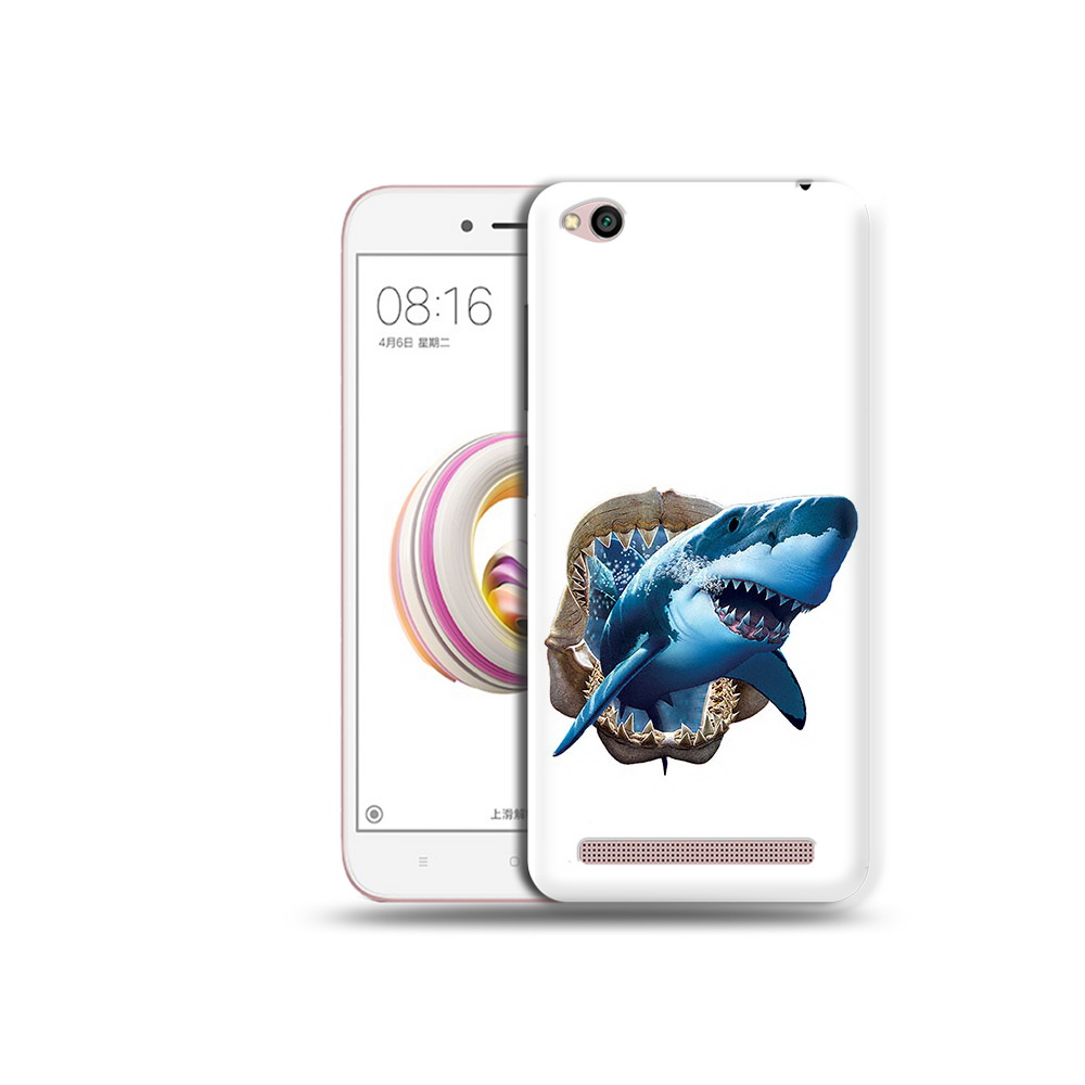 

Чехол MyPads Tocco для Xiaomi Redmi 5A челюсти (PT227197.319.675), Прозрачный, Tocco