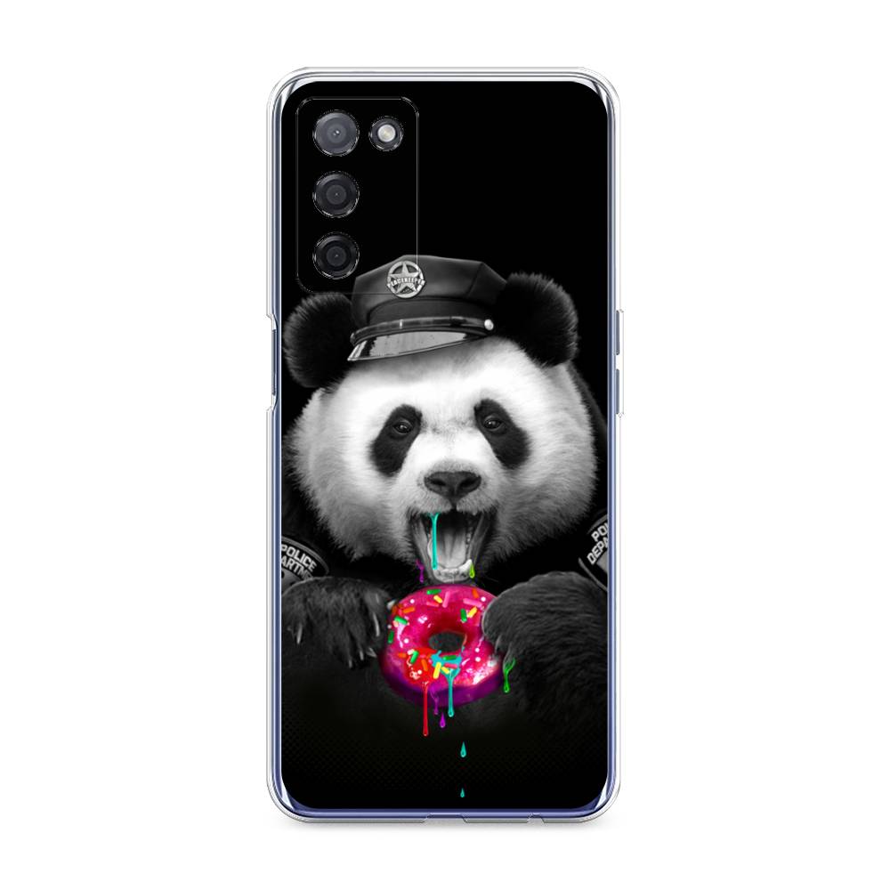

Чехол Awog на Oppo A55 5G "Панда police", Разноцветный, 256250-2